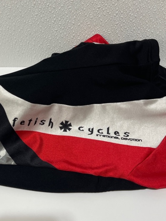 Men’s Black and Red Performance Cycling Shorts - Picture 5 of 6